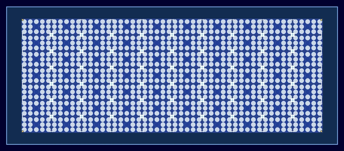 6 ft frag tank: 72 &times; 30in tank &middot; 1829 &times; 762mm layout, top view